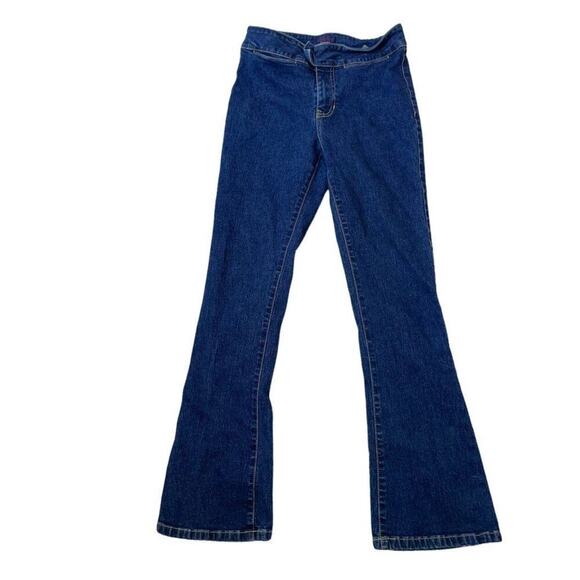 Tommy Hilfiger mid rise flare leg 70's inspired SZ 5 bootcut with stretch - Picture 2 of 10